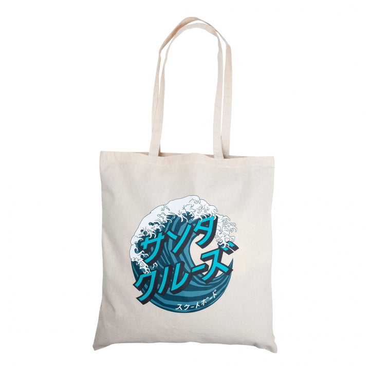 Santa Cruz Japanese Wave Dot Tote Bag