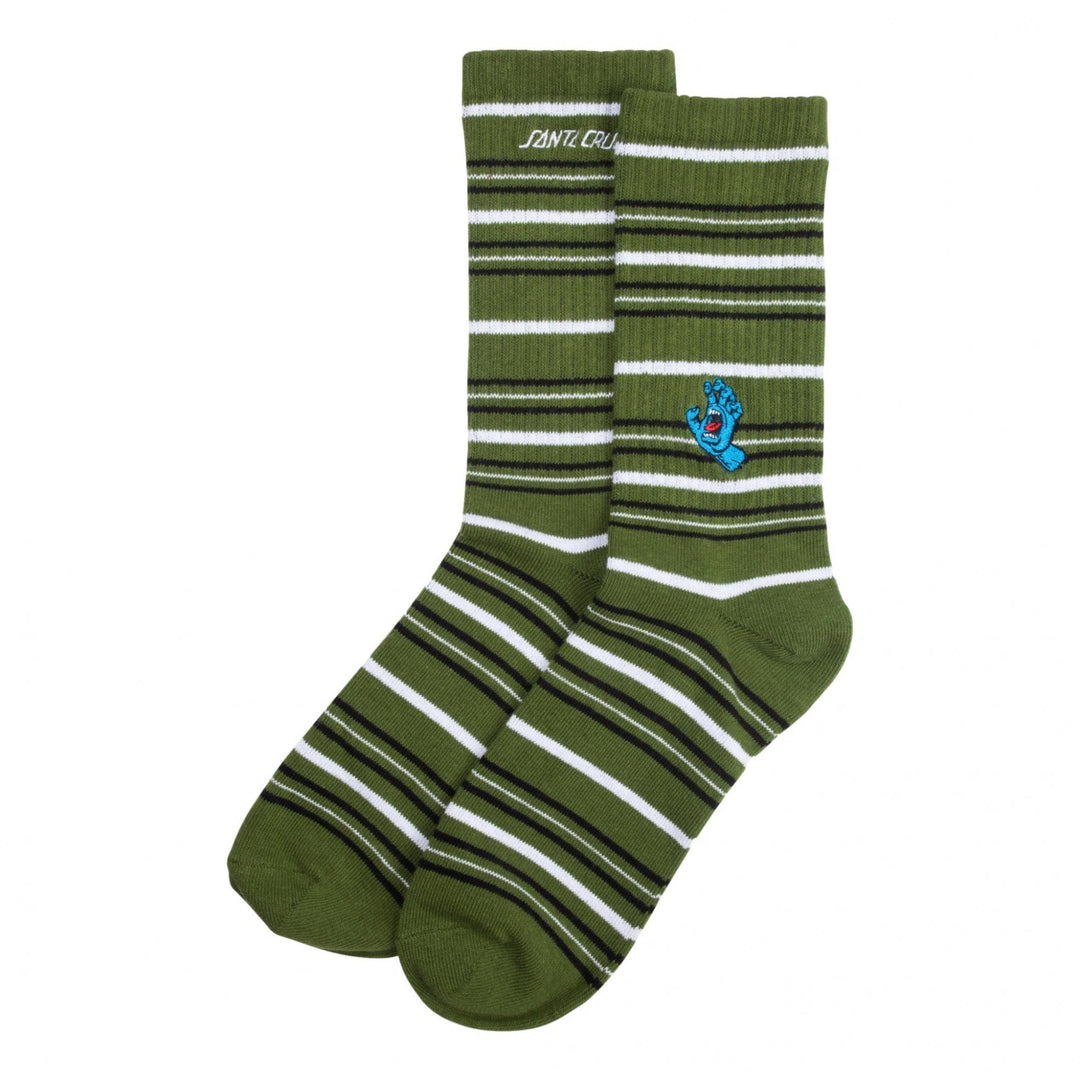 Santa Cruz Mini Hand Stripe Socks