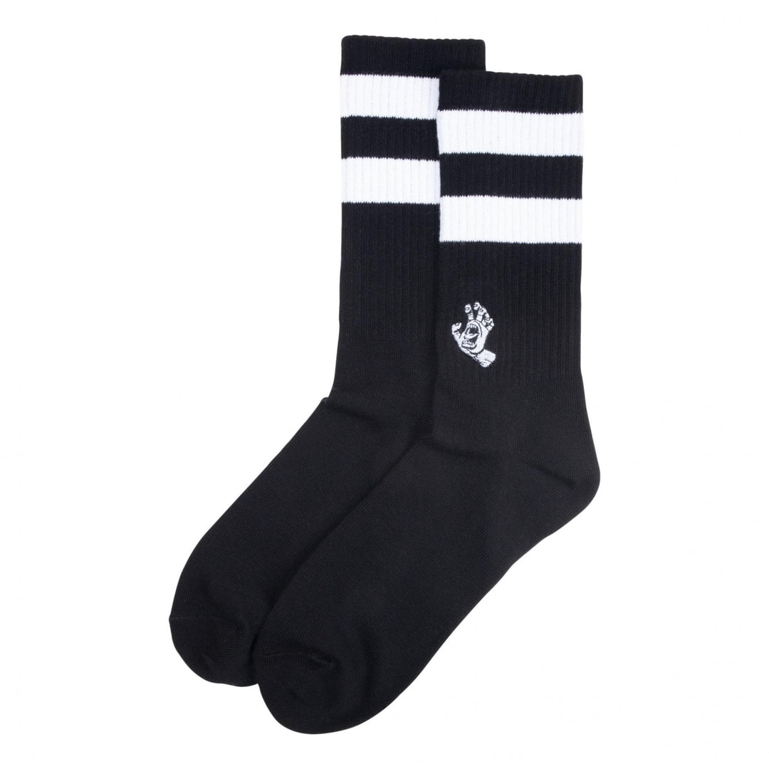 Santa Cruz Mono Hand Twin Stripe Socks