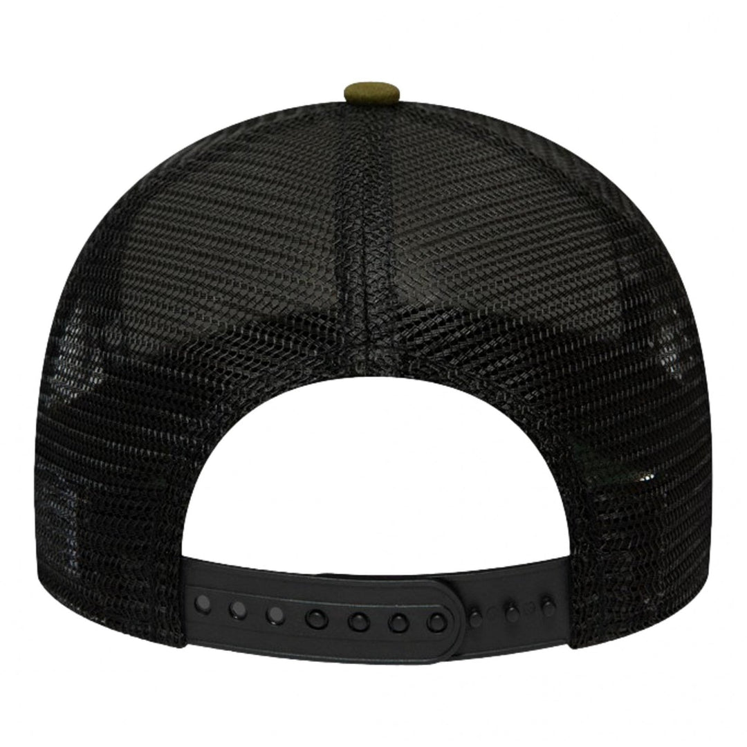 New Era NY Yankees Check Infill A-Frame Trucker Cap