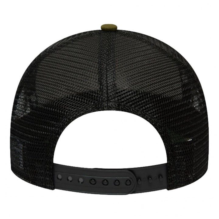 New Era NY Yankees Check Infill A-Frame Trucker Cap