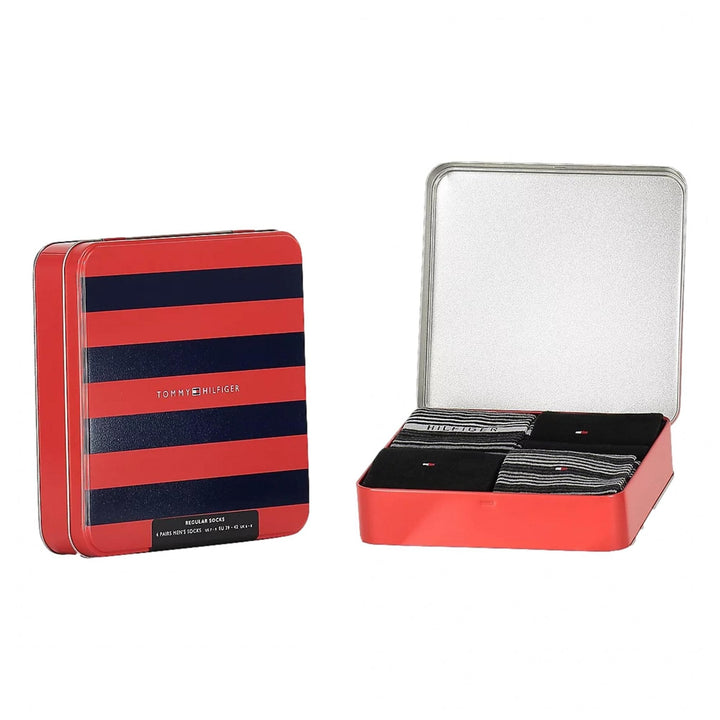 Tommy Hilfiger 4P Giftbox Stripe Socks