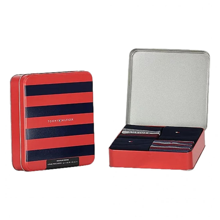 Tommy Hilfiger 4P Giftbox Stripe Socks