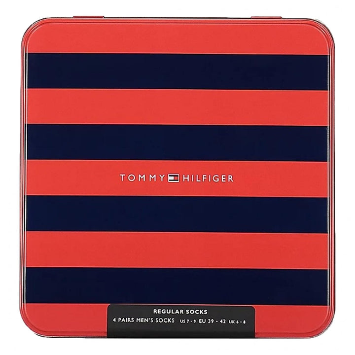 Tommy Hilfiger 4P Giftbox Stripe Socks