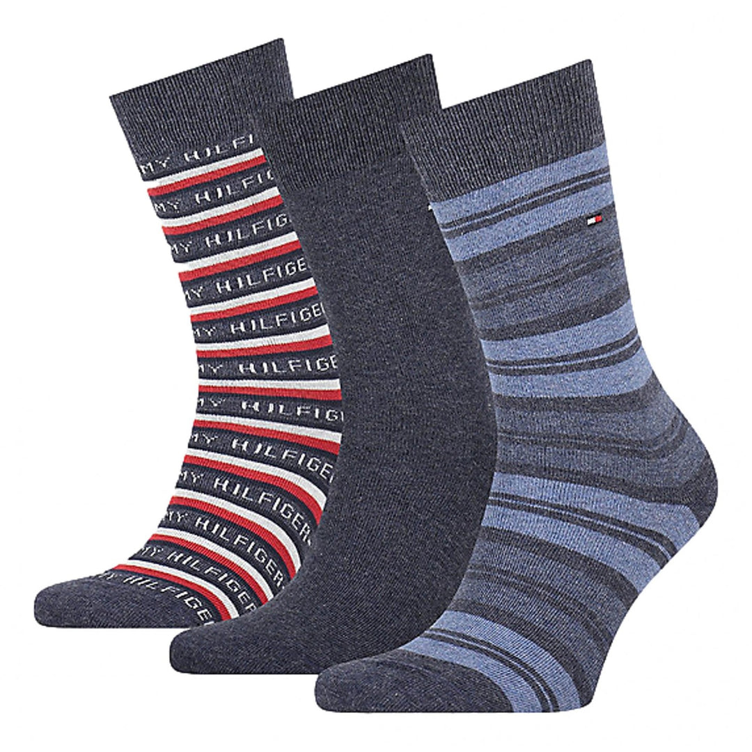 Tommy Hilfiger 3P Giftbox Stripe Socks