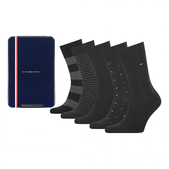 Tommy Hilfiger 5P Giftbox Stripe Dot Socks