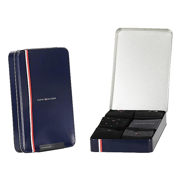 Tommy Hilfiger 5P Giftbox Stripe Dot Socks