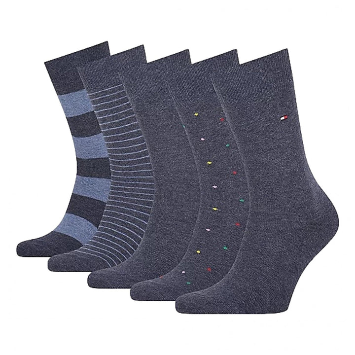 Tommy Hilfiger 5P Giftbox Stripe Dot Socks