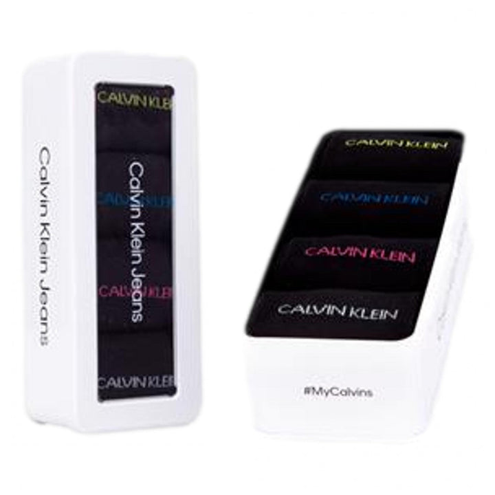 Calvin Klein 4P Giftbox Palmer Flat Knit Socks