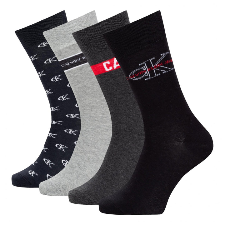 Calvin Klein 4P Giftbox Wade Jeans Logo Socks