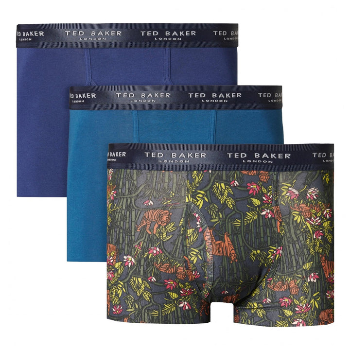 Ted Baker 3 Pack Cotton Fashion Trunks