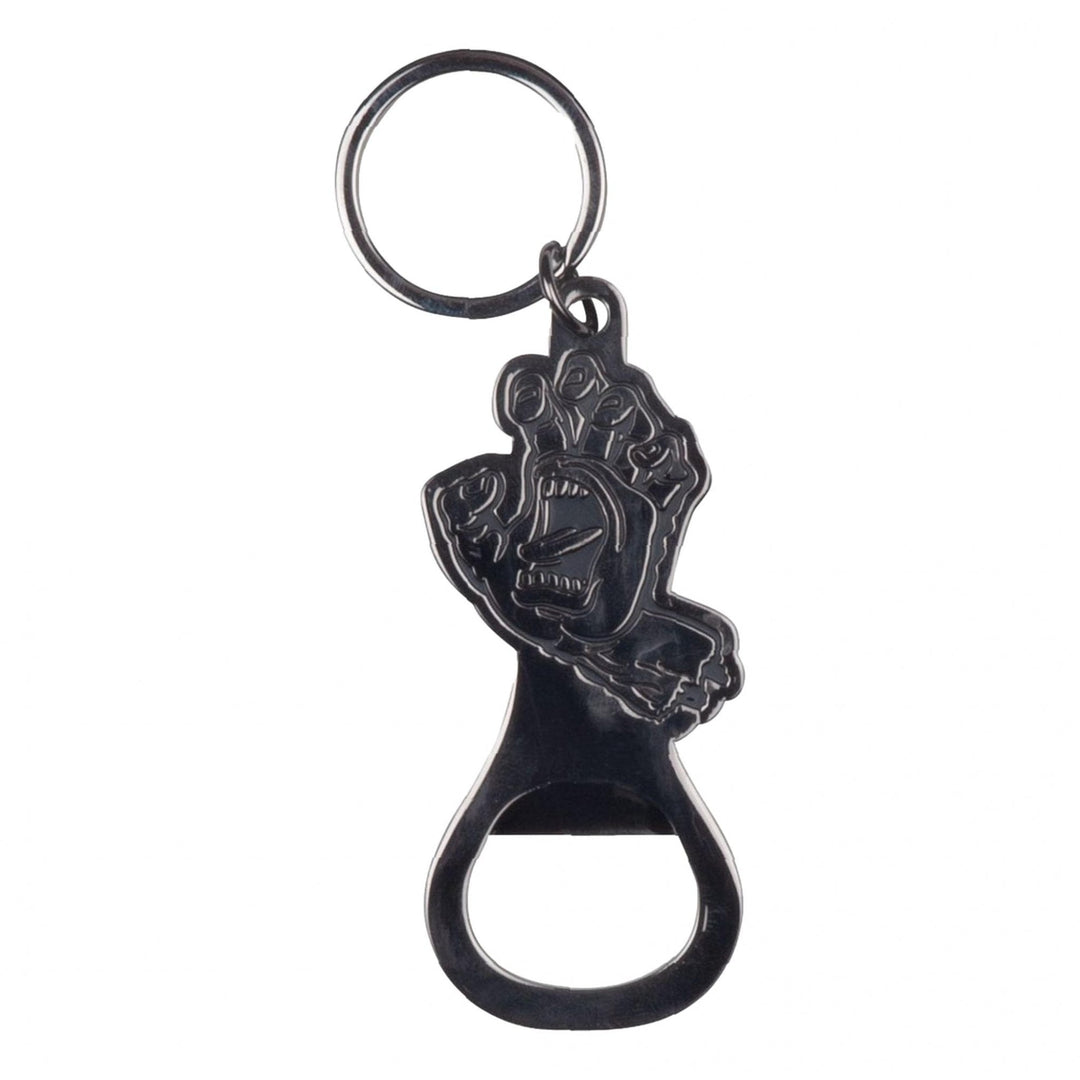 Santa Cruz Screaming Hand Bottle Opener Keychain