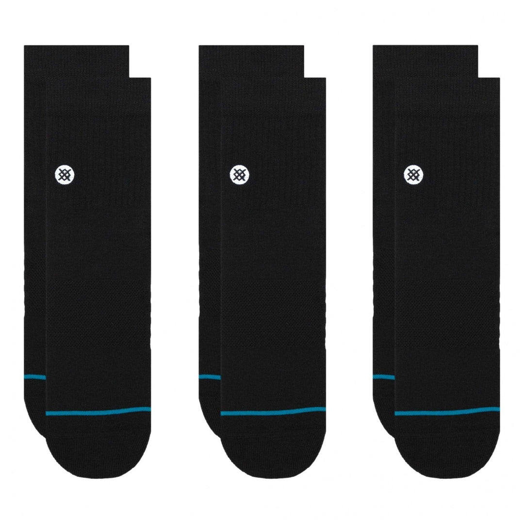 Stance Icon Quarter 3 Pack Socks