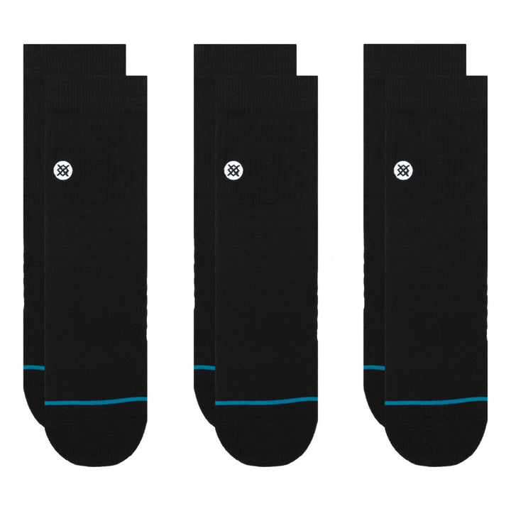Stance Icon Quarter 3 Pack Socks