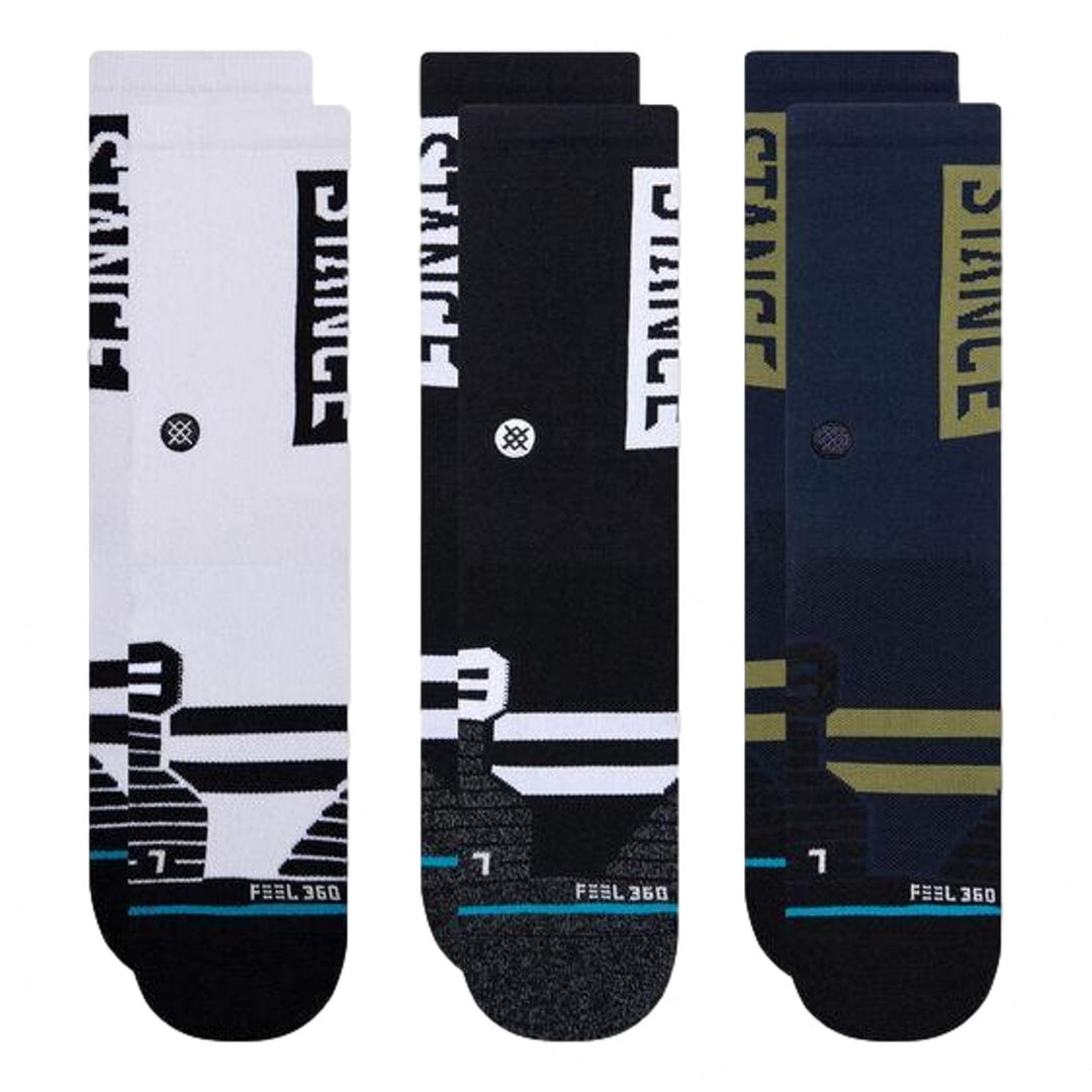 Stance Boyd Mid 3 Pack Socks