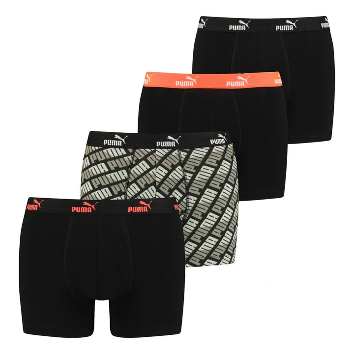 Puma Promo Print 4P Boxers