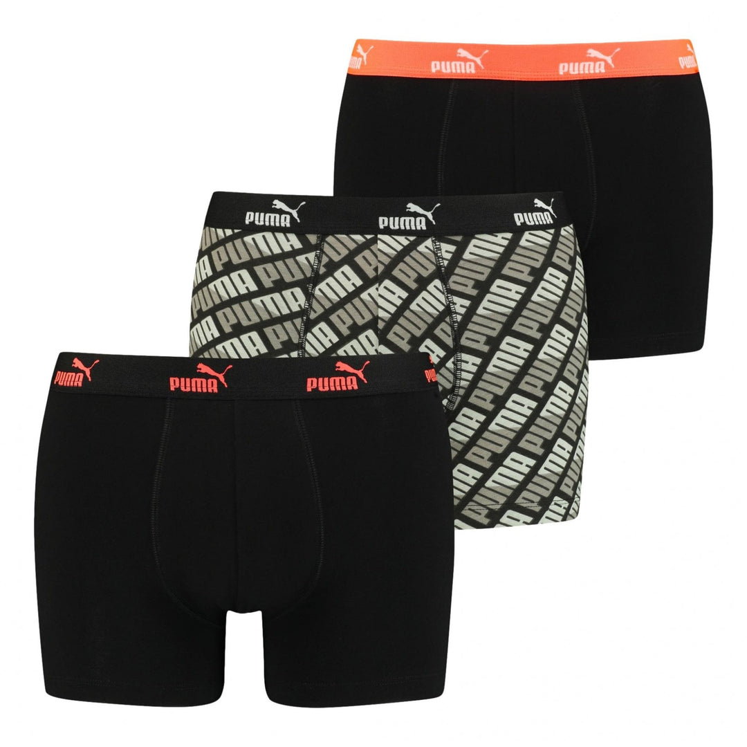 Puma Promo Print 3 Pack Boxers