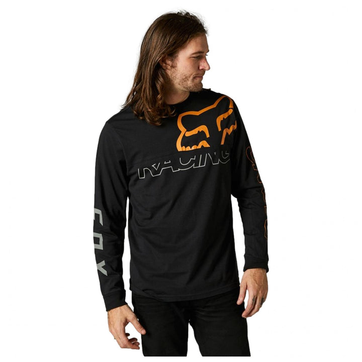 Fox Skew LS Crew Tee