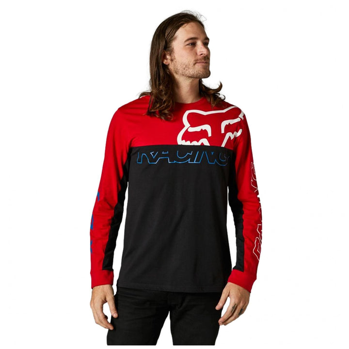 Fox Skew LS Crew Tee