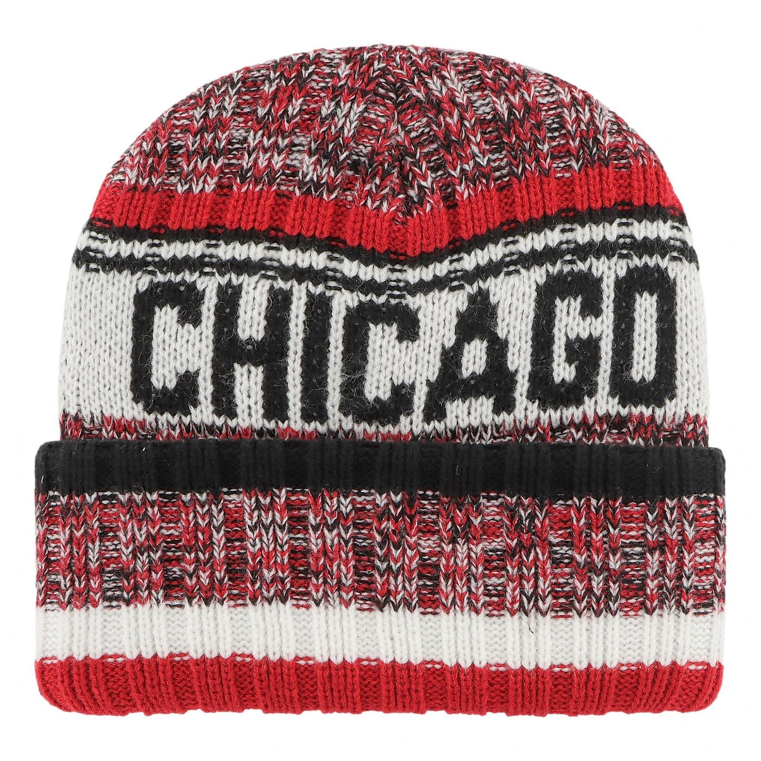 47 NHL Chicago Blackhawks Quick Route Cuff Knit Beanie