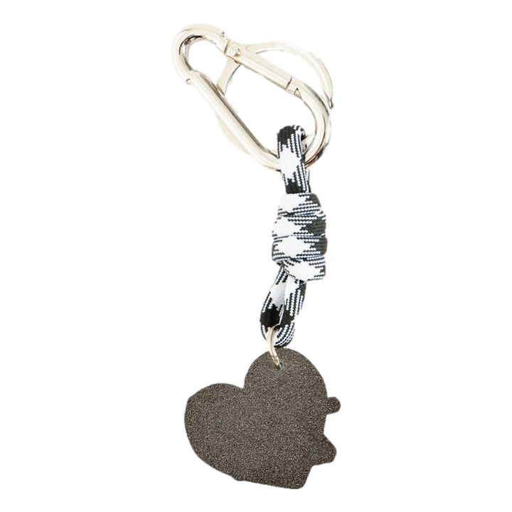 Santa Cruz Heart Dot Keyring