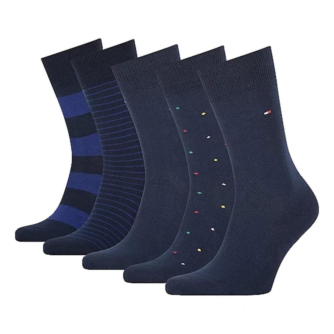 Tommy Hilfiger 5P Giftbox Stripe Dot Socks