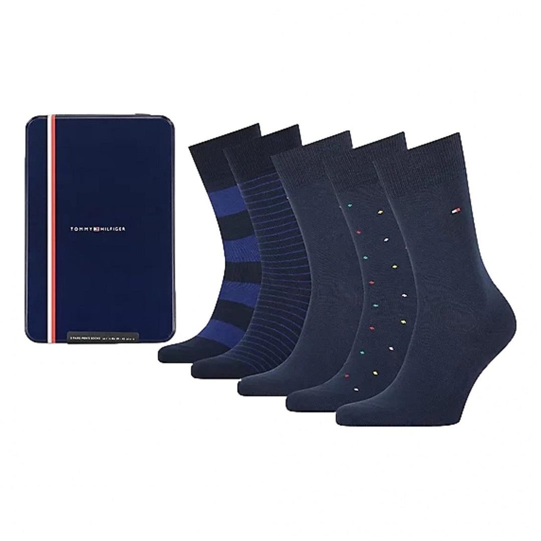 Tommy Hilfiger 5P Giftbox Stripe Dot Socks
