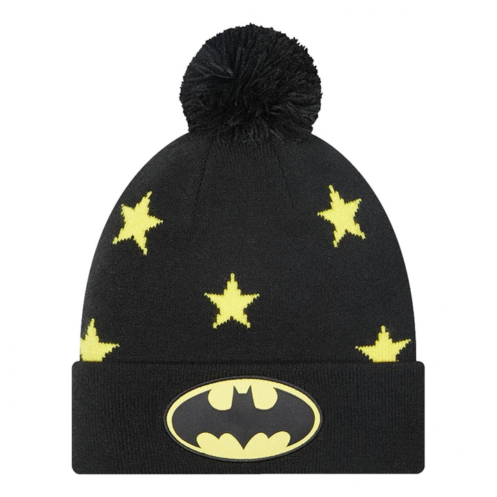 New Era Batman CY Star Kids Bobble Beanie