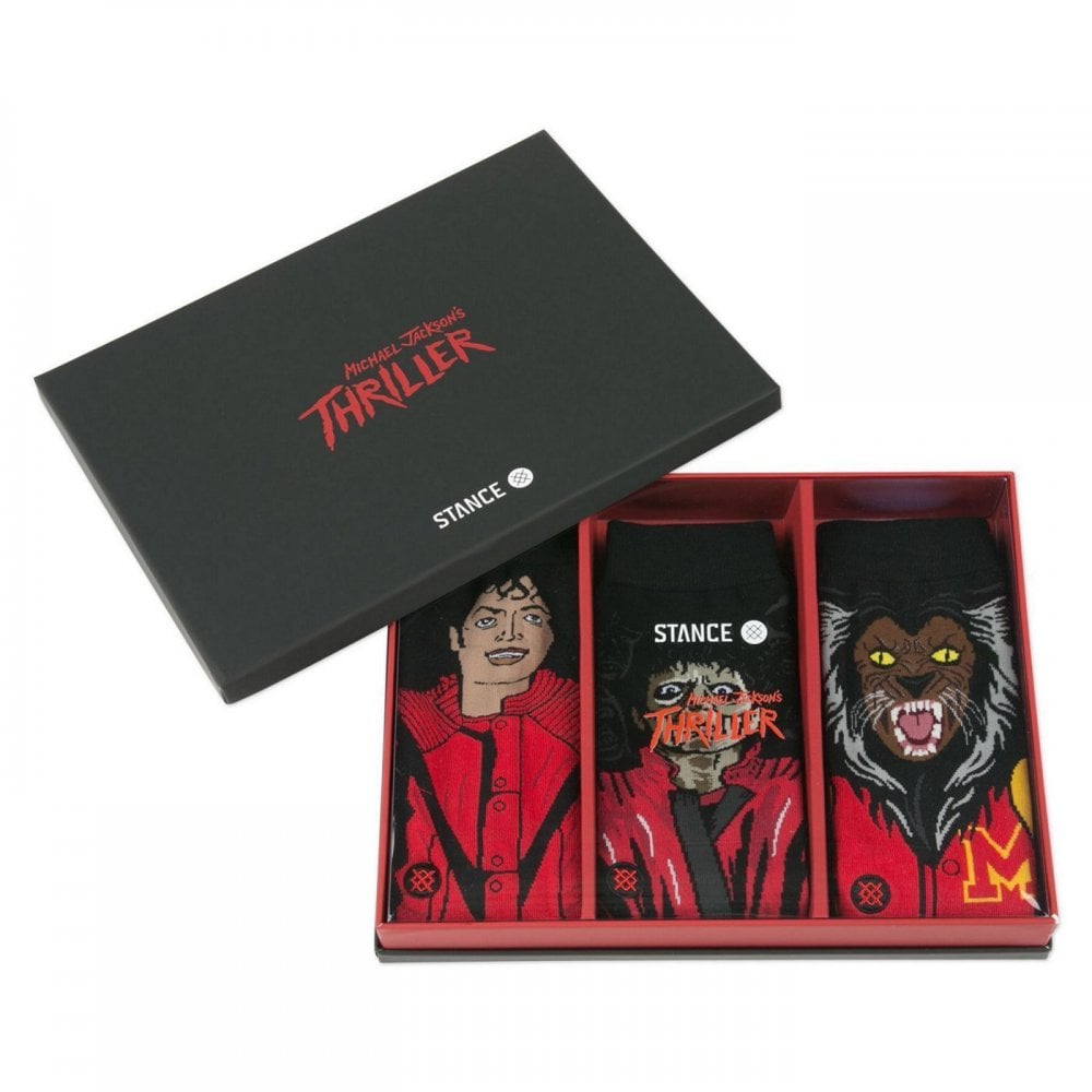 Stance Michael Jackson Thriller 3 Pack Socks