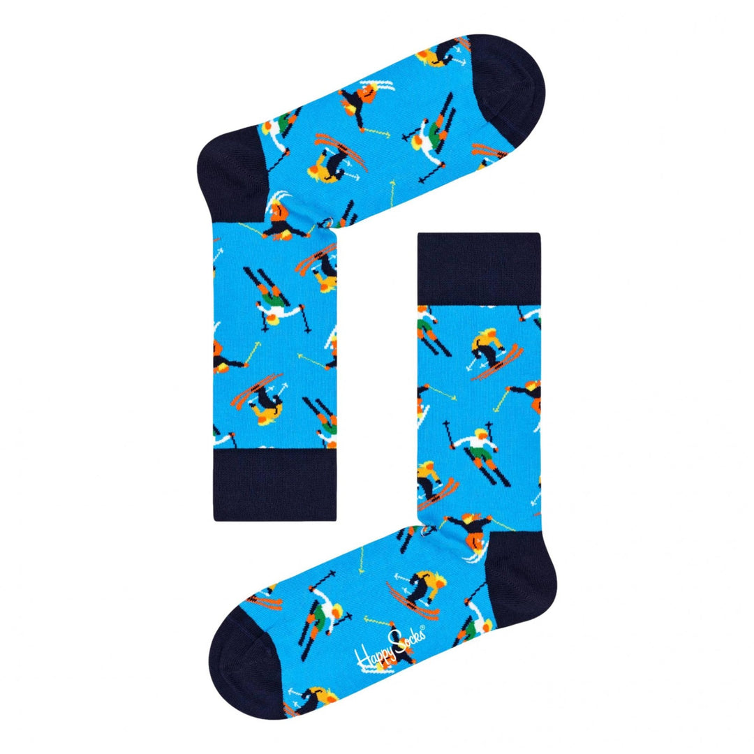 Happy Socks 3-Pack Downhill Skiing Socks Gift Set