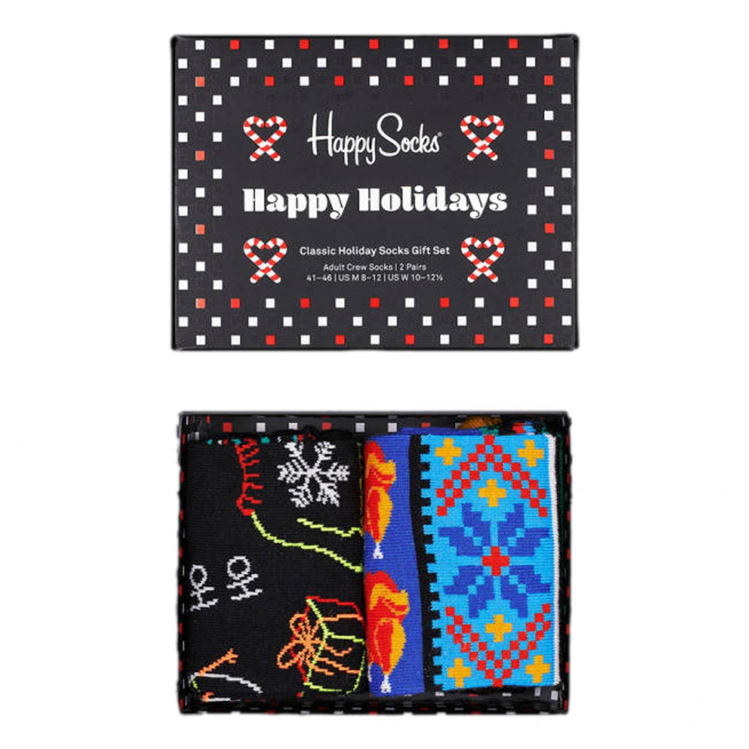 Happy Socks 2 Pack Ho Ho Ho Socks Gift Set