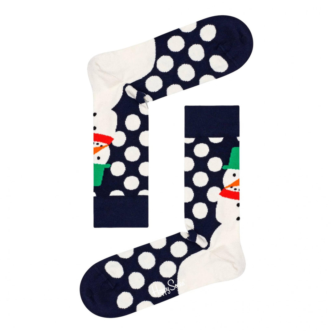Happy Socks Jumbo Snowman Socks