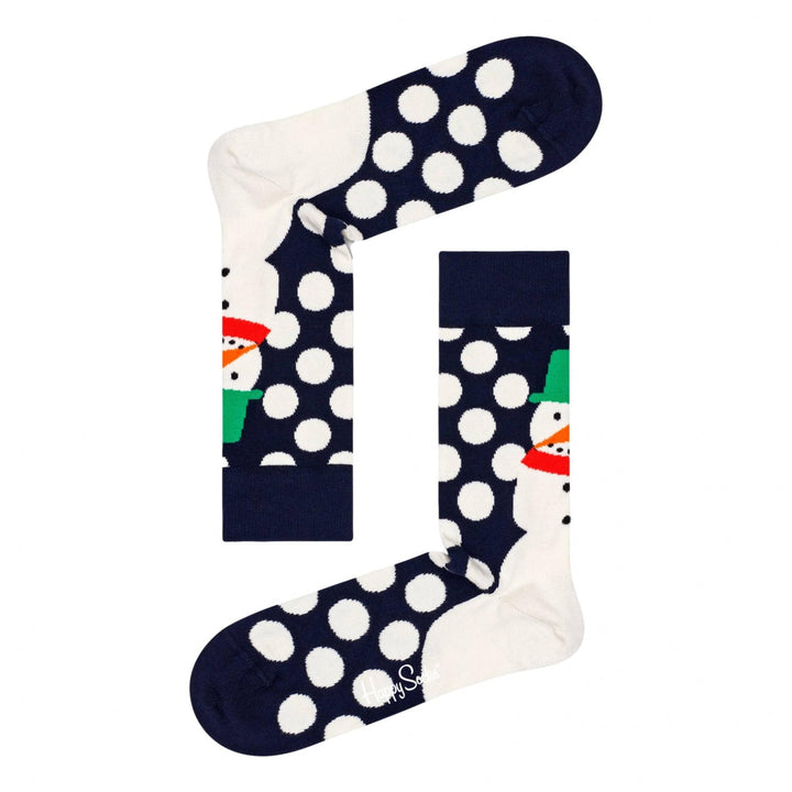 Happy Socks Jumbo Snowman Socks