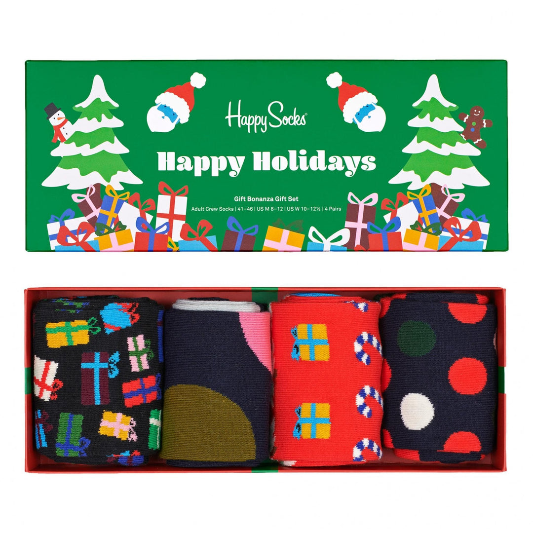 Happy Socks 4 Pack Bonanza Socks Gift Set