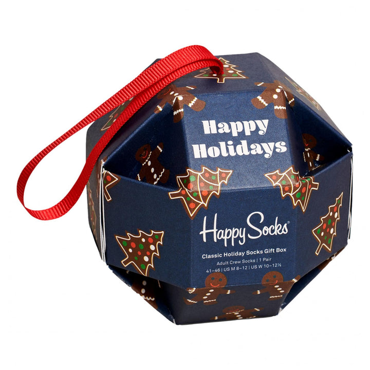 Happy Socks 1-Pack Gingerbread Cookies Socks Gift Set