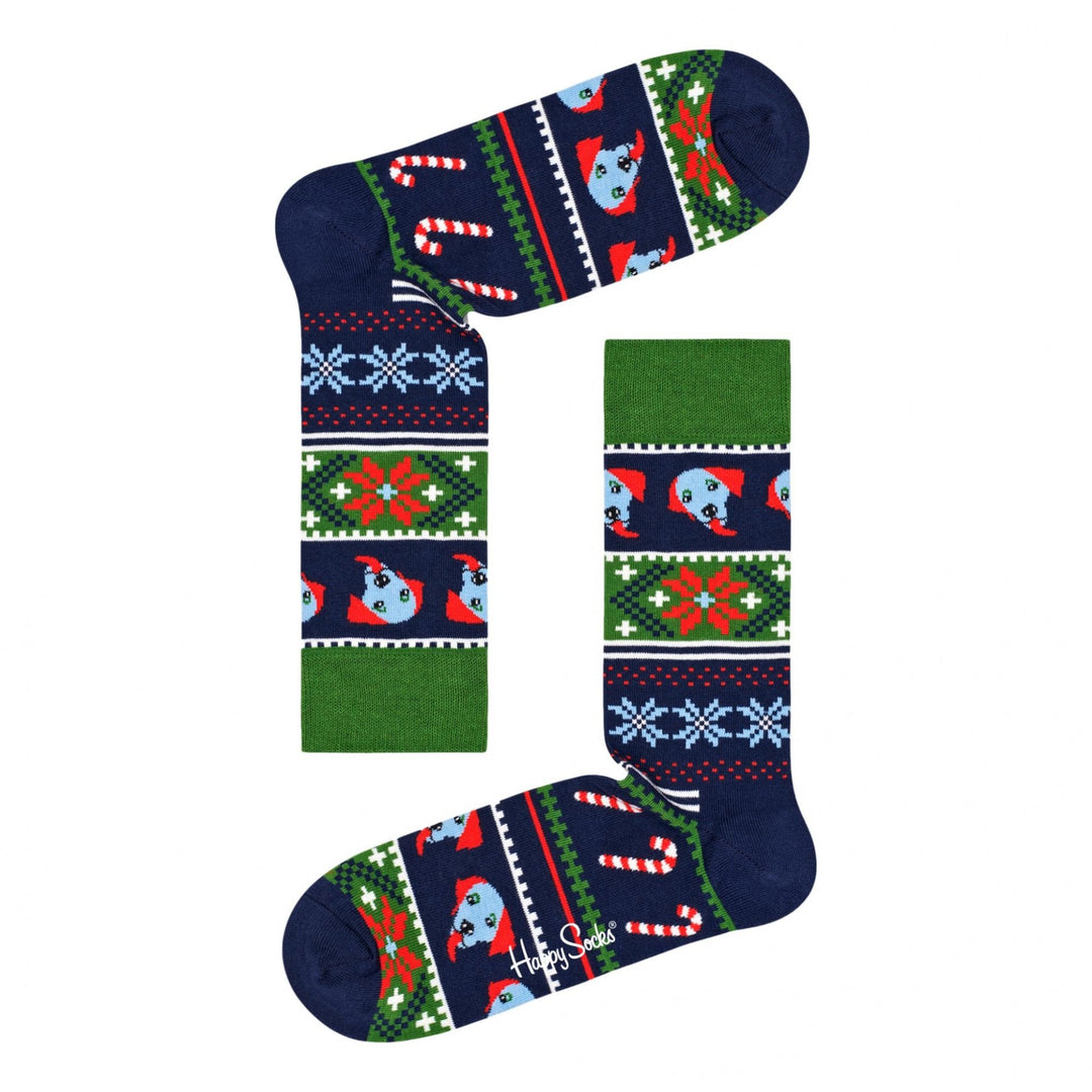 Happy Socks 4 Pack Gingerbread Cookies Socks Gift Set