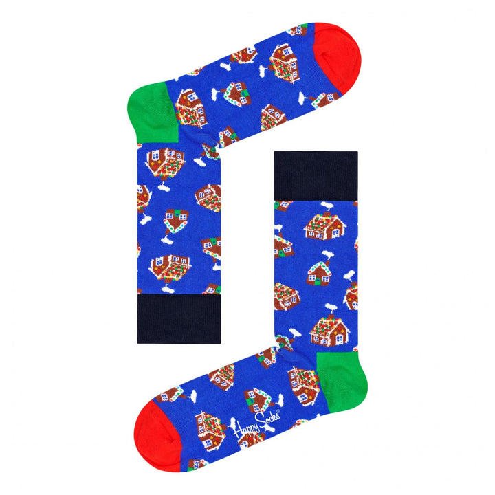 Happy Socks 4 Pack Gingerbread Cookies Socks Gift Set