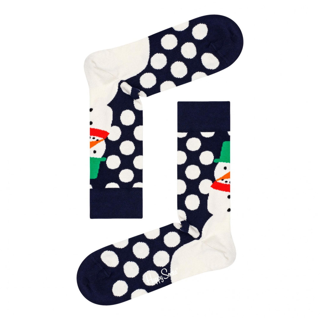 Happy Socks 3-Pack Snowman Socks Gift Set