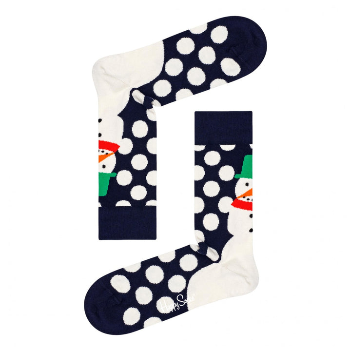 Happy Socks 3-Pack Snowman Socks Gift Set