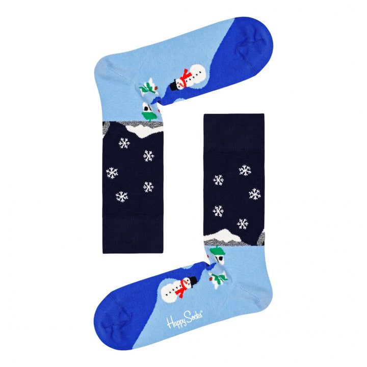 Happy Socks 3-Pack Snowman Socks Gift Set
