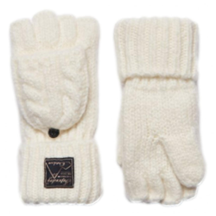 Superdry Tweed Cable Gloves