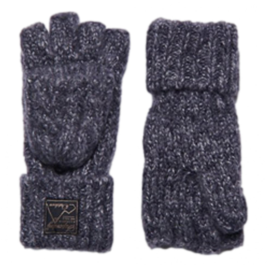 Superdry Tweed Cable Gloves