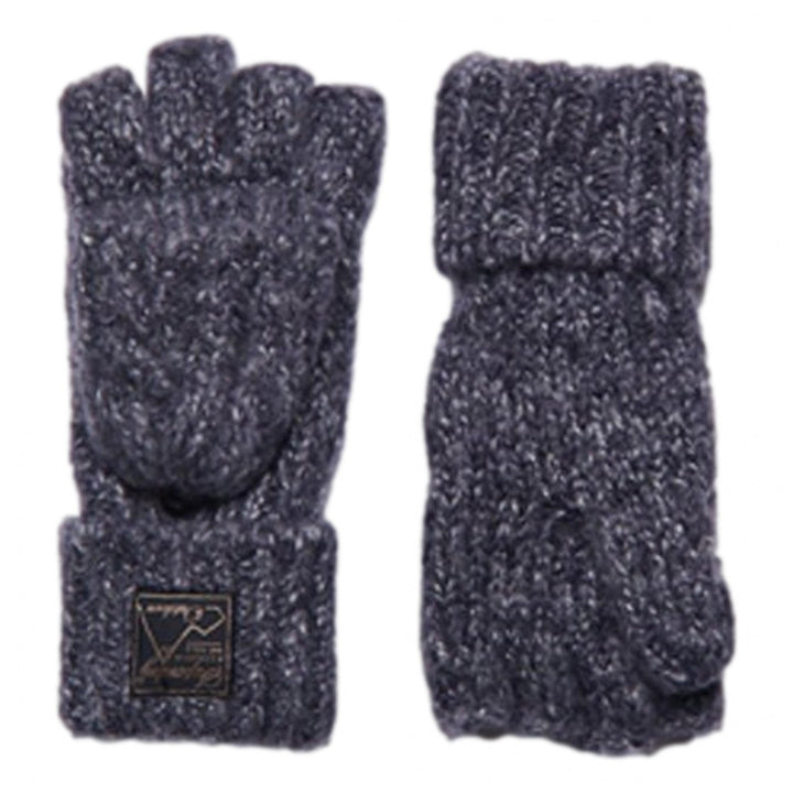 Superdry Tweed Cable Gloves