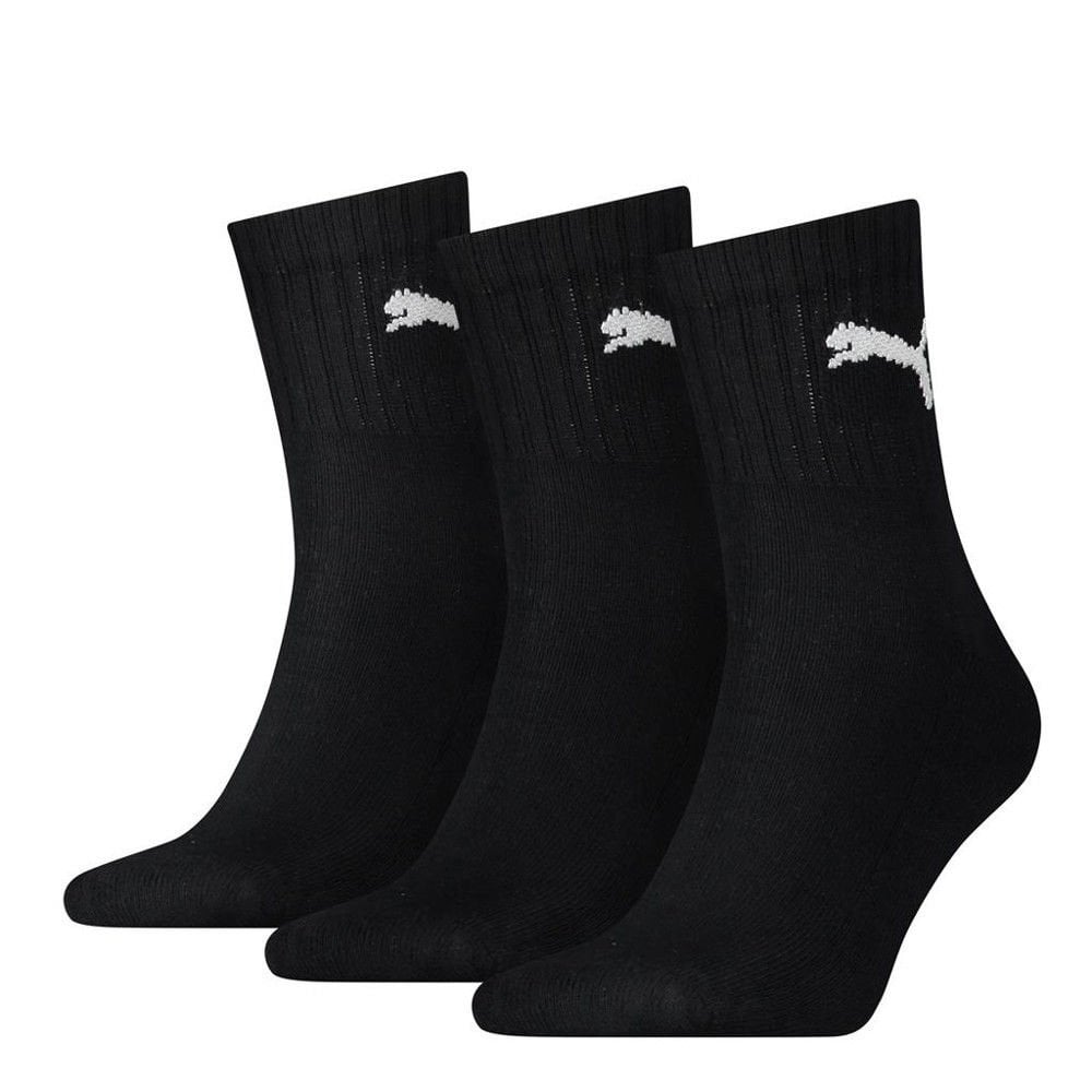 Puma Unisex Short Crew 3 Pack Socks