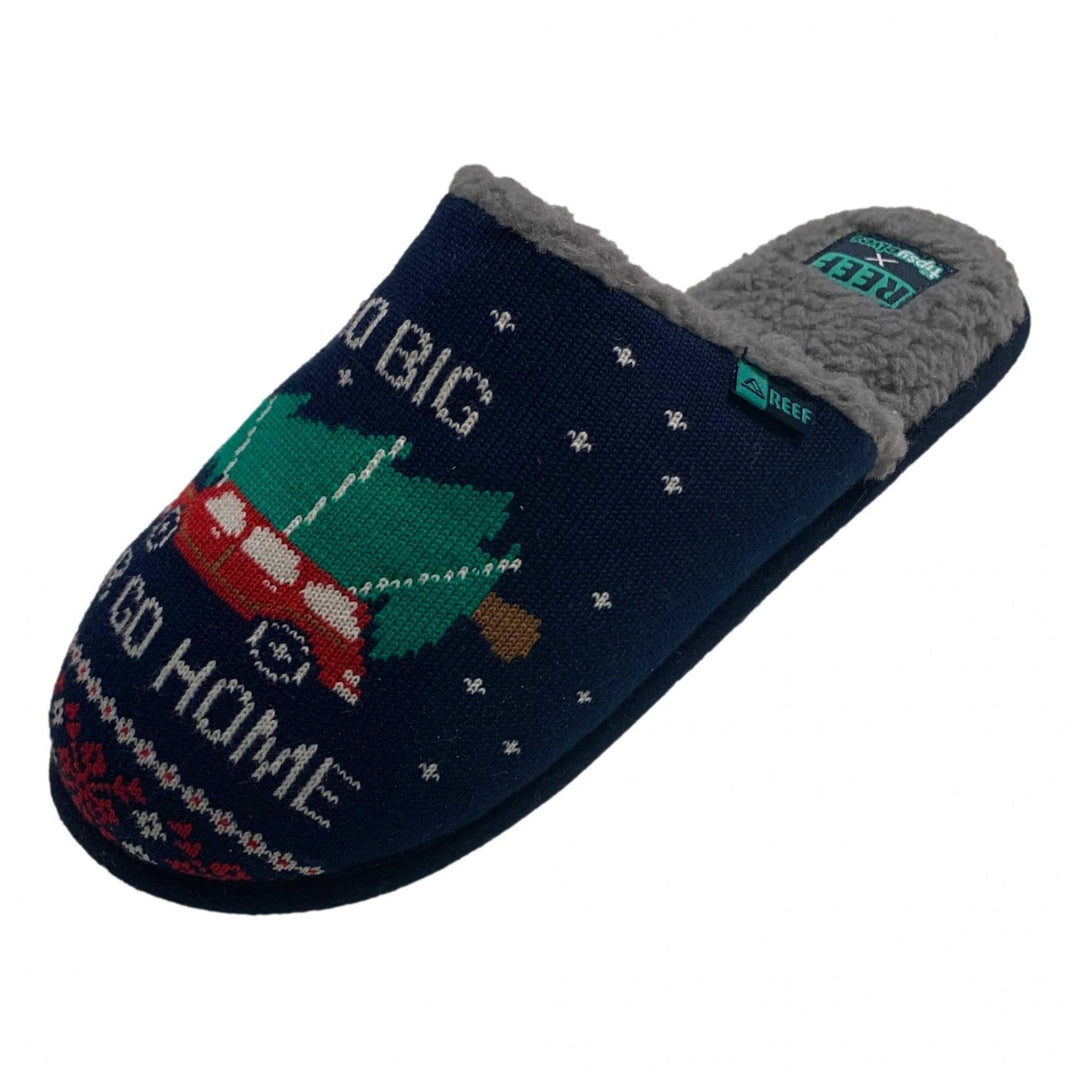 Reef X Tipsy Elves Go Big Or Go Home Slippers
