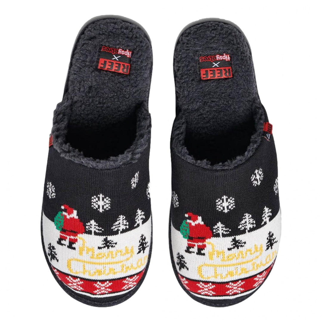 Reef X Tipsy Elves Yellow Snow Slippers