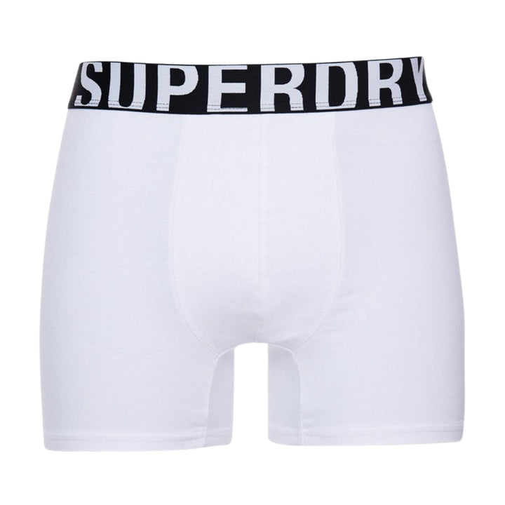 Superdry Dual Logo Double Pack Boxers