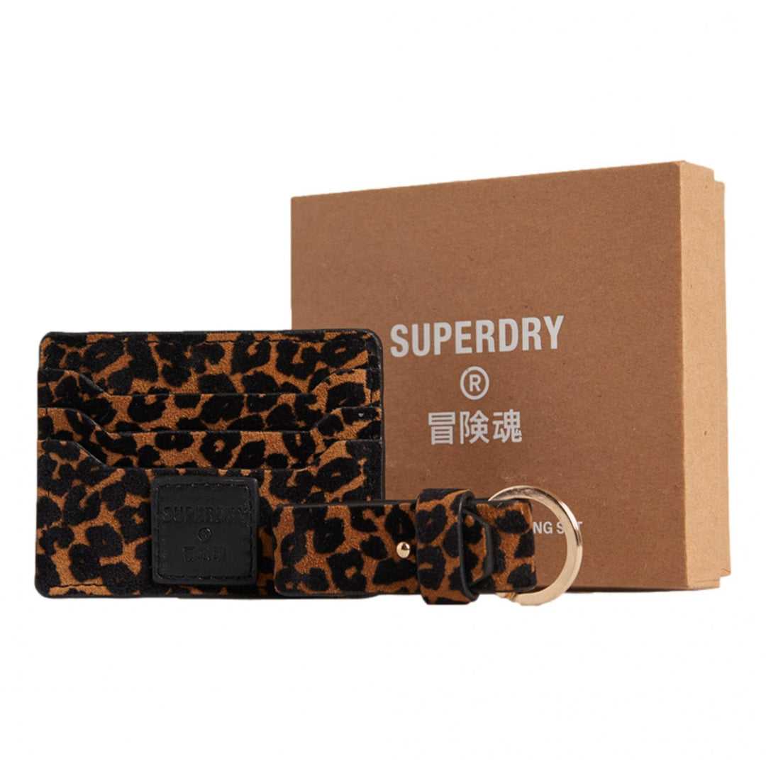Superdry Card Holder &amp; Key Ring Set