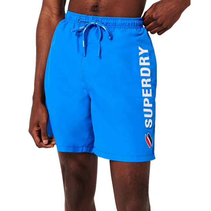 Superdry Superdry Code Applique 19" Swim Shorts - Men&