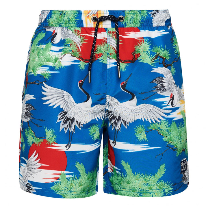 Superdry Vintage Hawaiian Swim Shorts - Mens Swimwear - Vintage Shorts